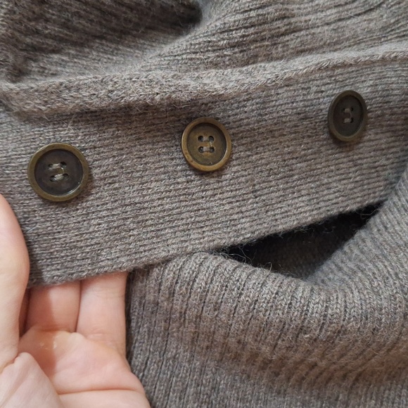 Peruvian Connection alpaca oatmeal sweater dress - Picture 6 of 7